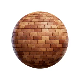 Brown brick wall 3